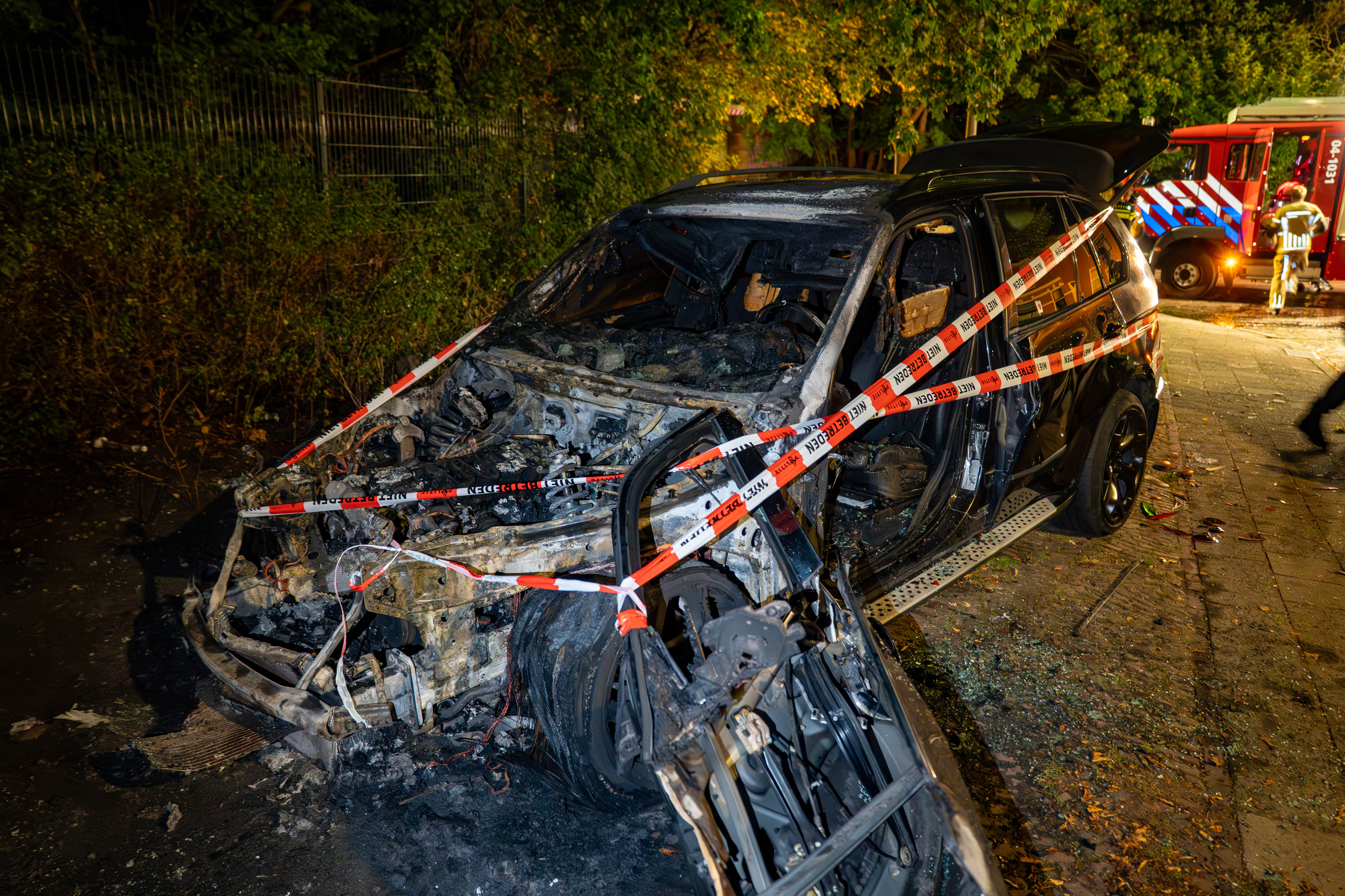Opnieuw een autobrand in Deventer.