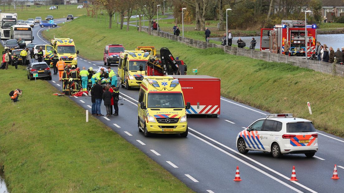 Het ongeval op de N206