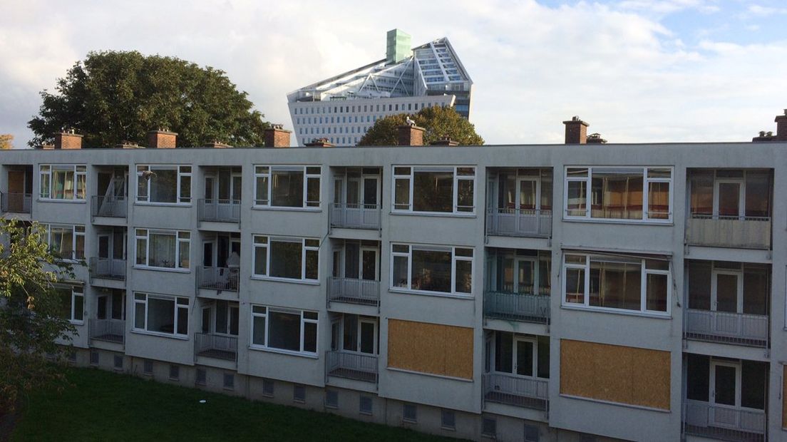 Sloopwoningen in de Coevordenstraat in Den Haag.