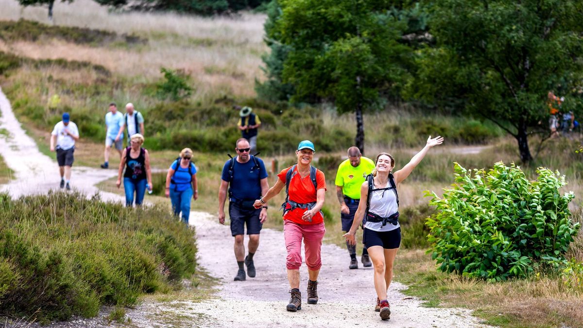 Wegens hitte 40 kilometer geschrapt bij 4Daagse Apeldoorn, starttijden vervroegd