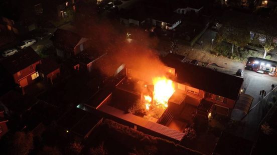 Overleden persoon in uitgebrande woning