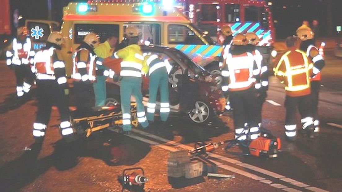 Ernstig ongeval op N348 in Deventer