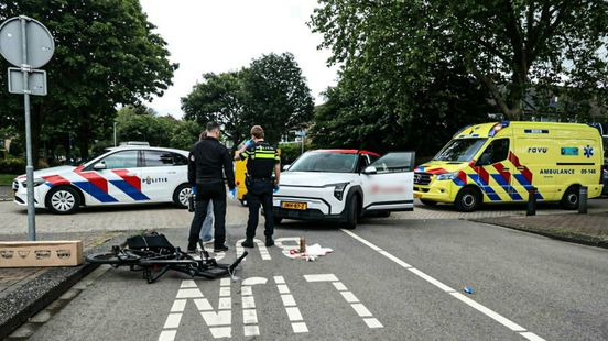 Aanrijding in Vleuten, fietser naar het ziekenhuis Home