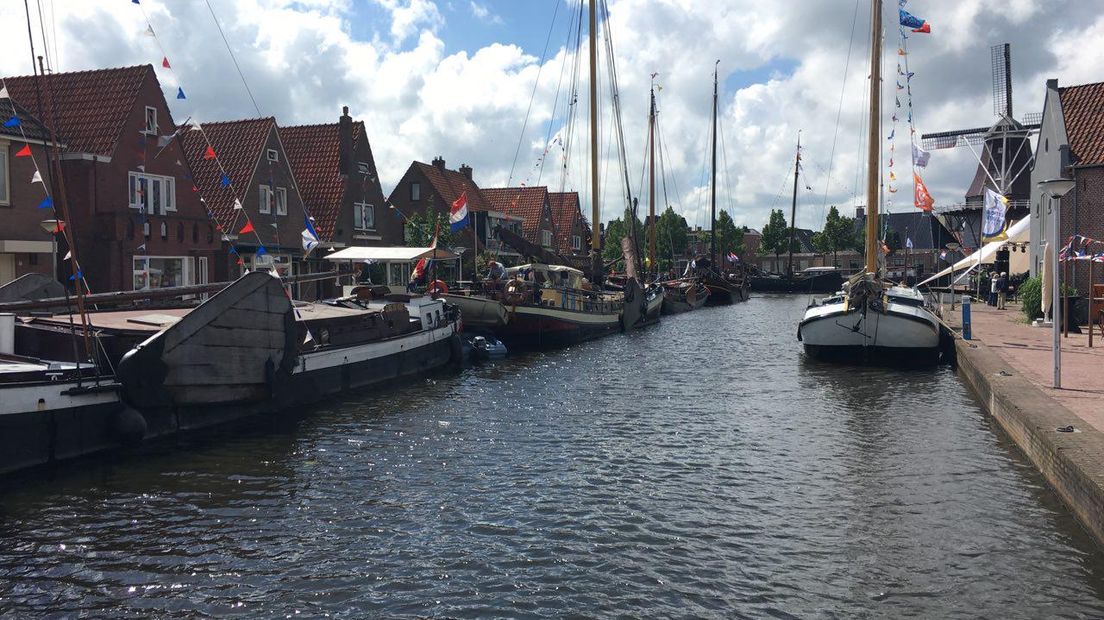 Tijdens het Grachtenfestival in Meppel zijn historische schepen te bewonderen (Rechten: archief RTV Drenthe)