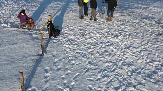 Sneeuwpret op de VAM-berg