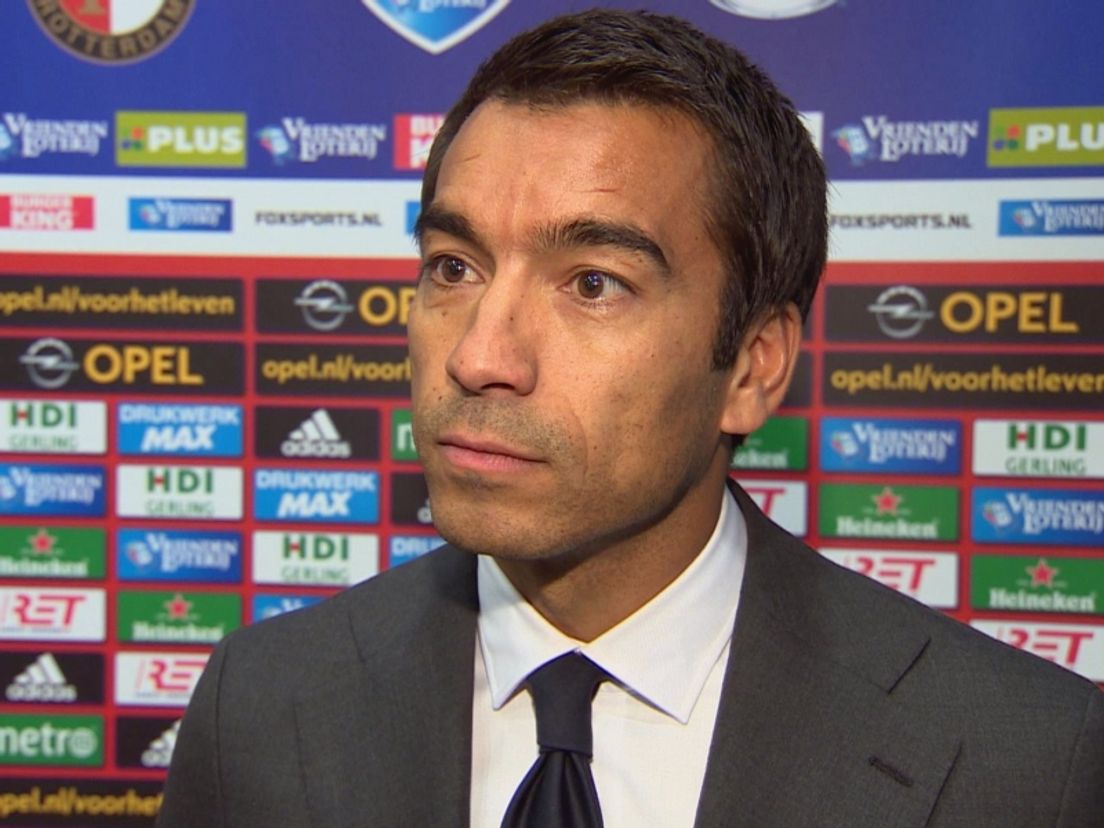 Feyenoord-trainer Giovanni van Bronckhorst