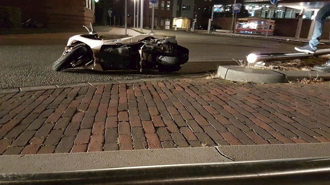 Scooterrijder gewond in Hengelo