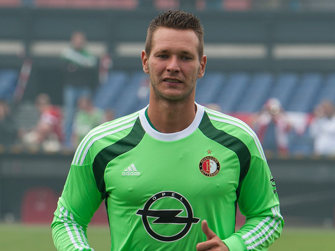 Erwin Mulder in zijn Feyenoordperiode