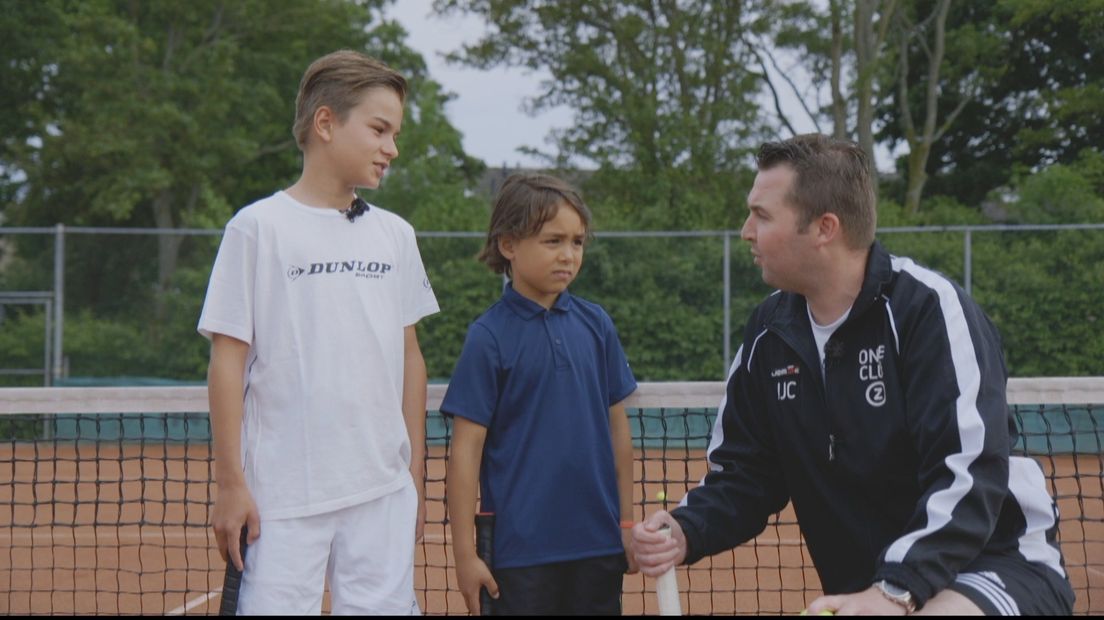 Milo Bonte (links) en Arthur Geels zijn twee talenten van MLTC in Middelburg