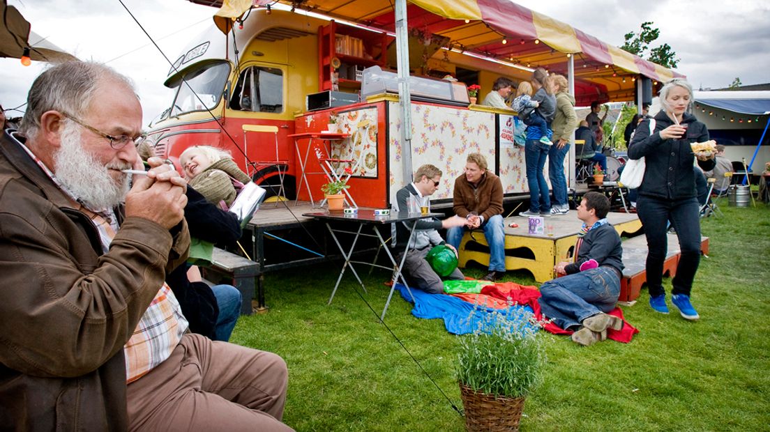 Een rollende keuken in Amsterdam