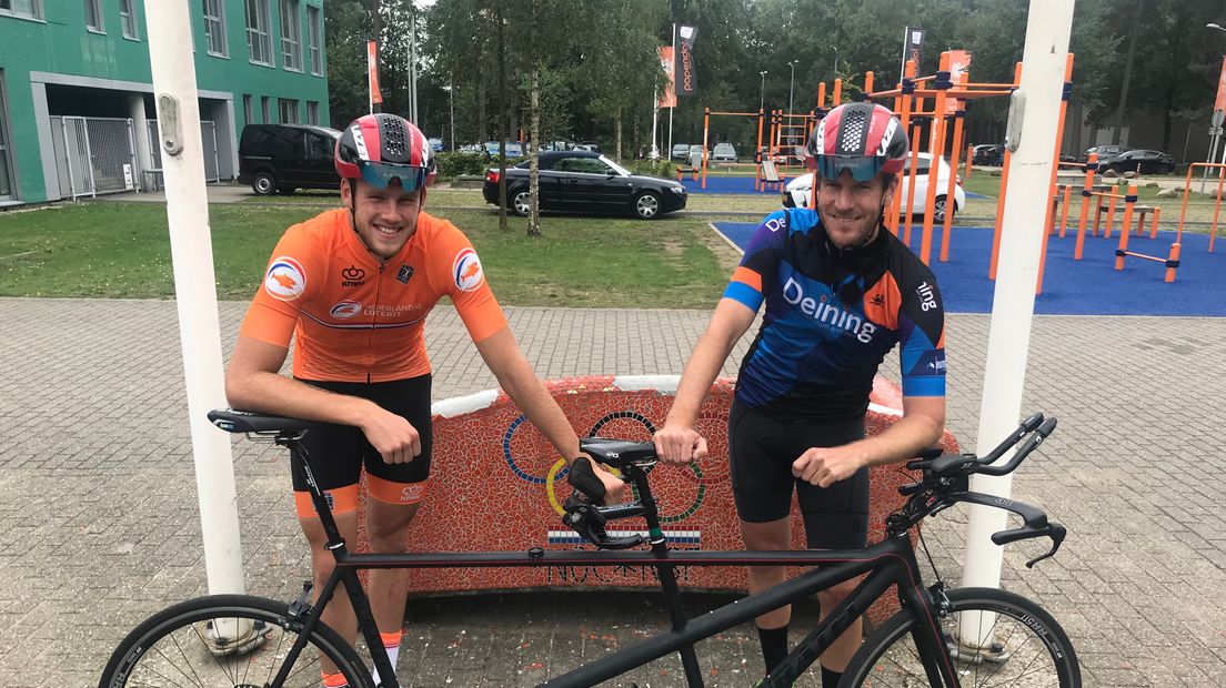 Rick Veldkamp neemt deel aan het WK Para-Cycling (Rechten: RTV Drenthe/Karin Mulder)