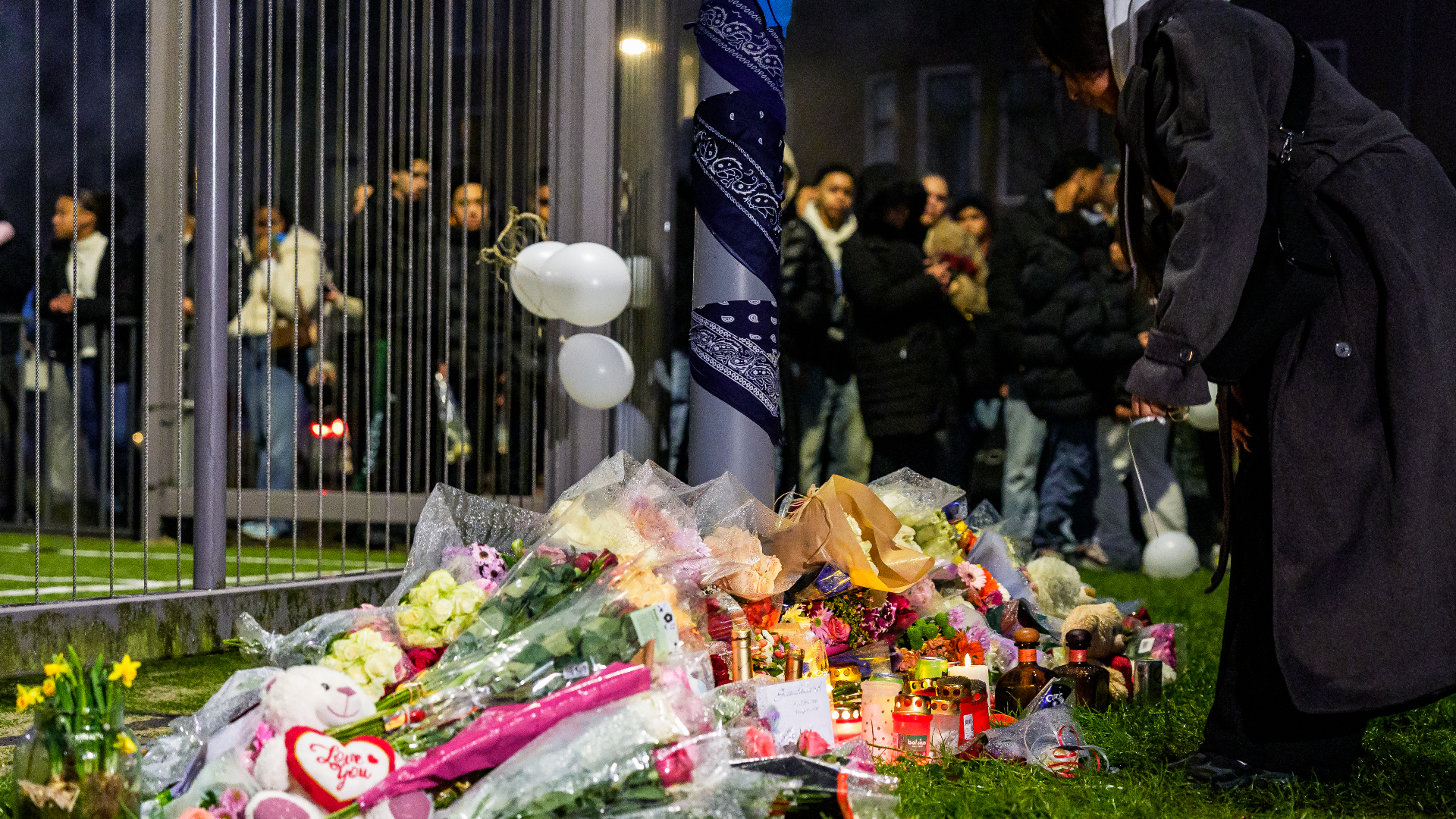 Bloemen voor Lugani.