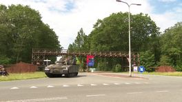 Colonne militaire voertuigen is start van grootste landmachtoefening