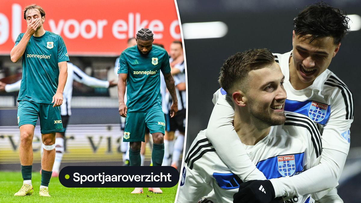 Van der Vegt vervanger Jansen en uitsyndroom, het wisselvallige jaar van PEC Zwolle