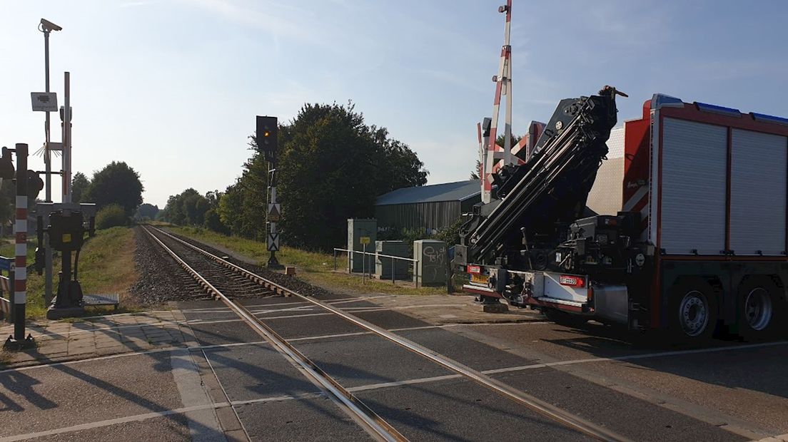 Aanrijding op het spoor tussen Enschede en Gronau