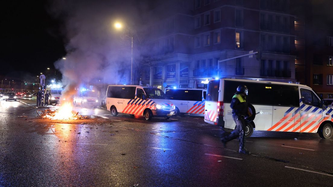 Zaterdagavond 20 november was het onrustig in de Schilderswijk