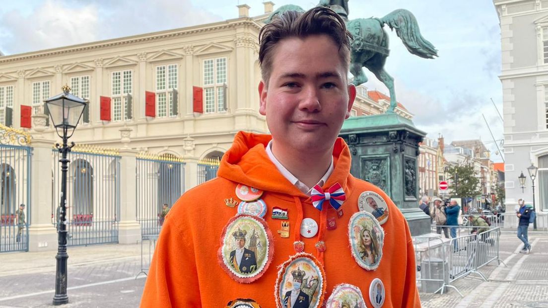 Björn komt helemaal uit Limburg voor Prinsjesdag