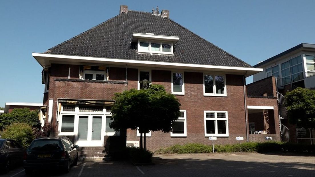 De Villa van de gemeente Scherpenzeel waar Oekraïense vluchtelingen worden opgevangen.