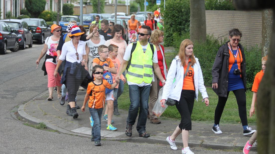 Archief: Avondvierdaagse loopt door Middelburg (2014)