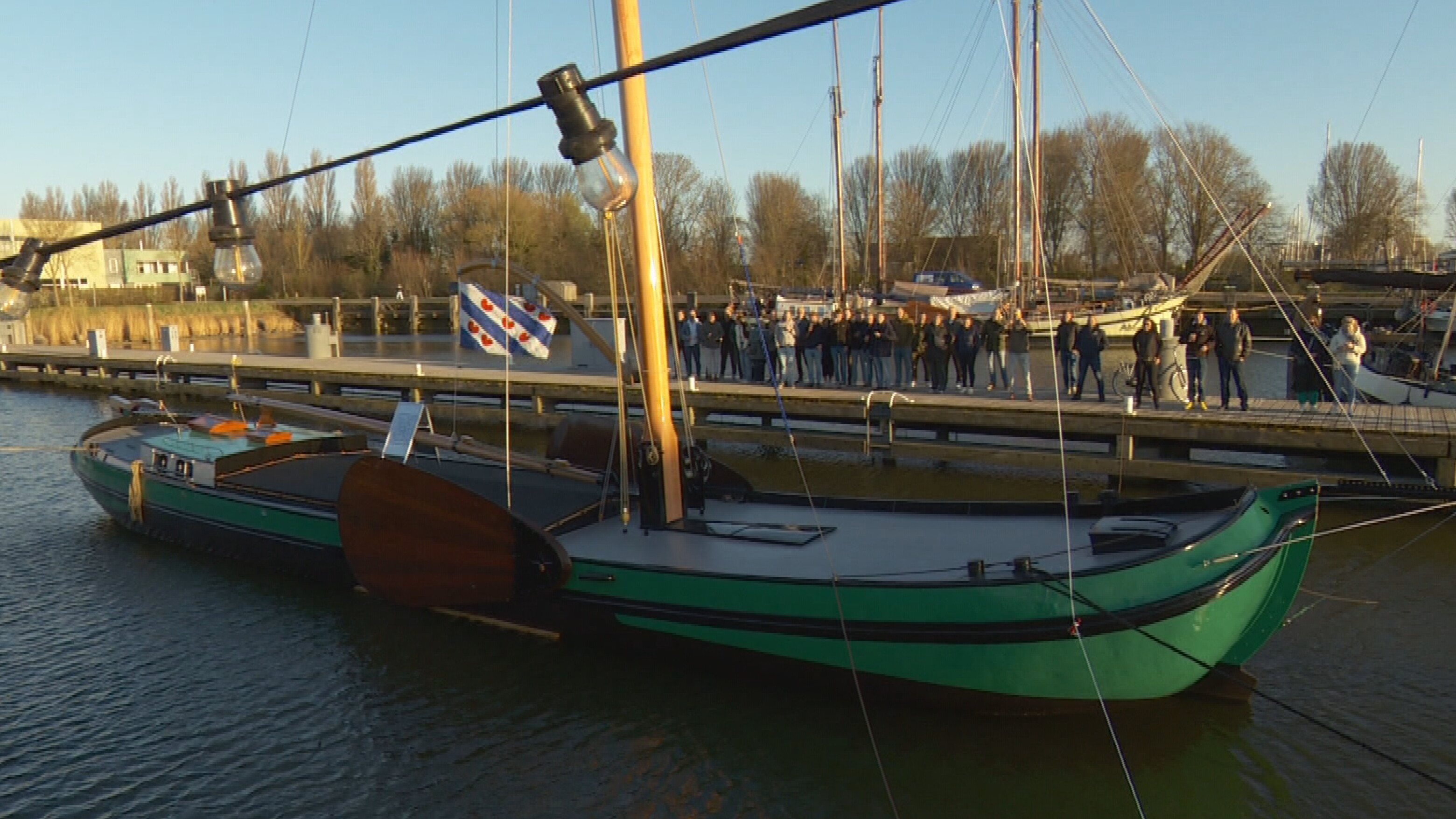 Vrouwe Jantje, krekt foar de doop