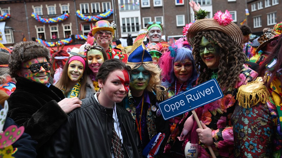 Carnavalsvierders in de Zoepkoel.