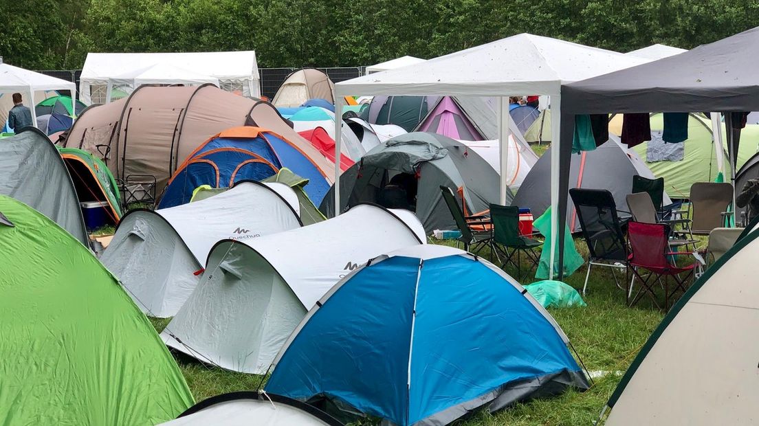 Een strak uitverkochte camping