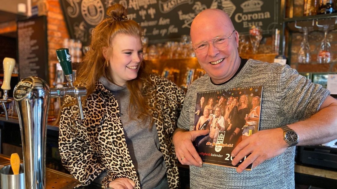 Marleen de Leeuw en Jos Piening van Café de Gezelligheid