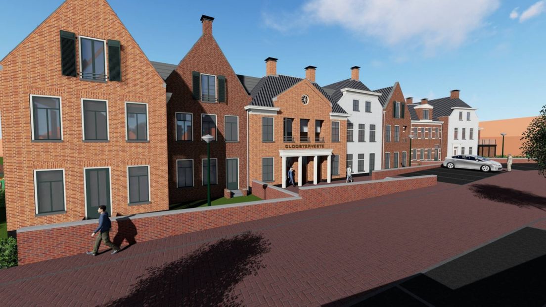 Deze concepten voor woningen aan het Boogplein uit 2020, kunnen in november 2024 weer de prullenbak in