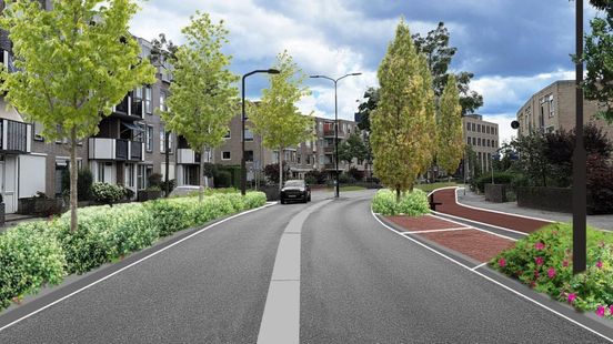 Recent vernieuwde Wilhelmina Druckerstraat opnieuw op de schop