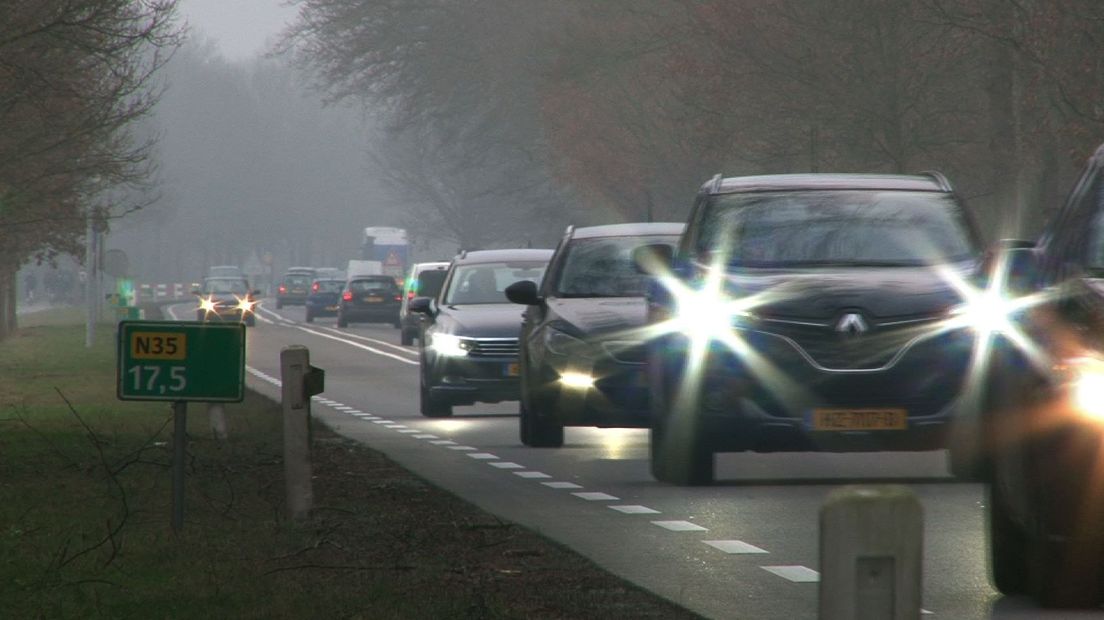 Minister tegen verder verbreden N35 tot vierbaansweg