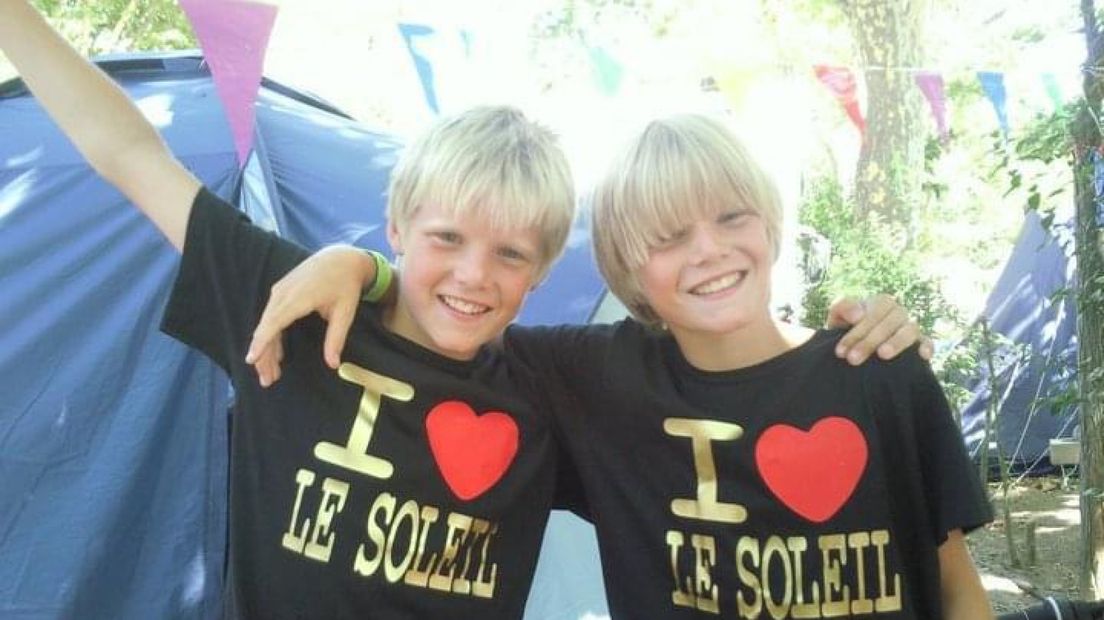 Tom (links) en Koen (rechts)