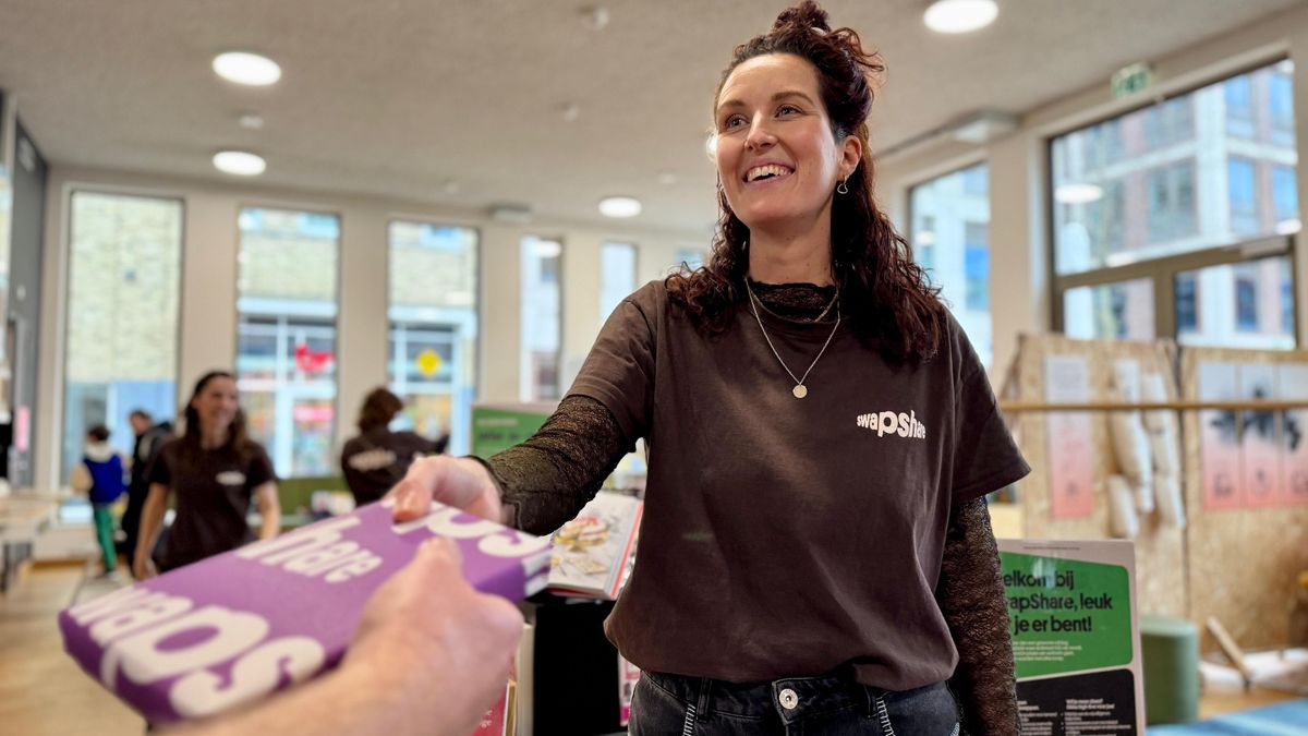 Van ruilen van cadeaus komt geen huilen in Utrechtse bibliotheek