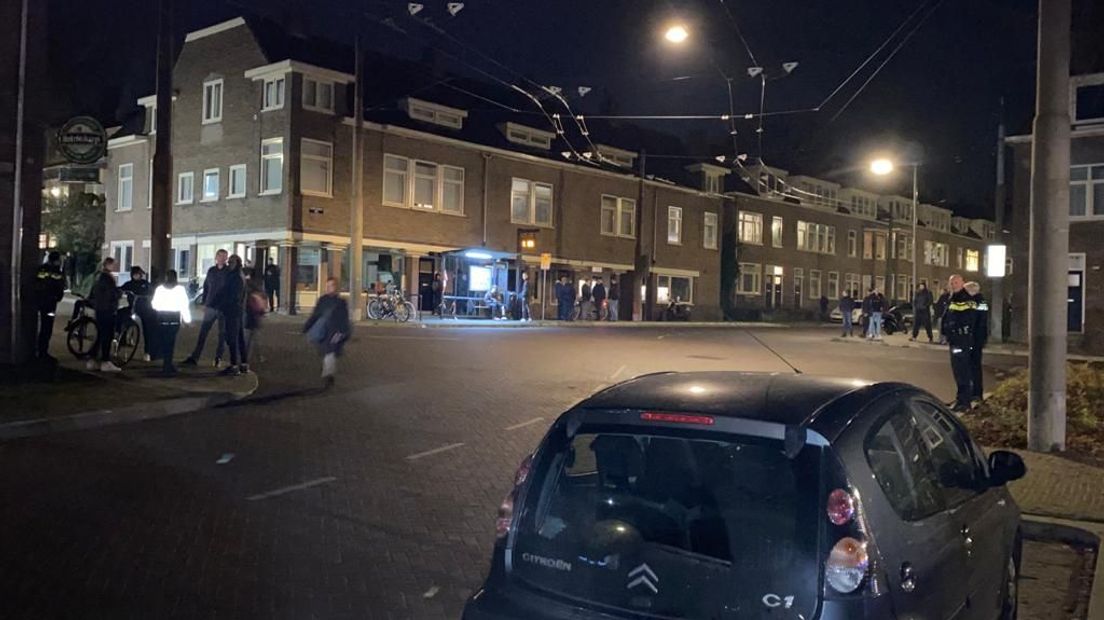 Maandagavond is er veel politie in de Geitenkamp