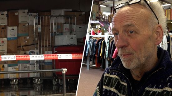 Kringloopwinkel ziet kerstspullen in rook opgaan