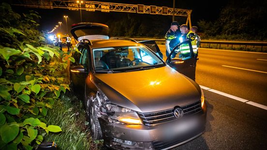 Bestuurder aangehouden na ongeluk op A12