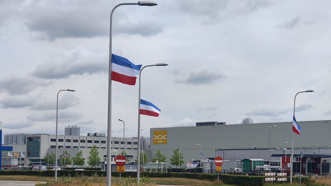 omgekeerde vlaggen hoogeveen
