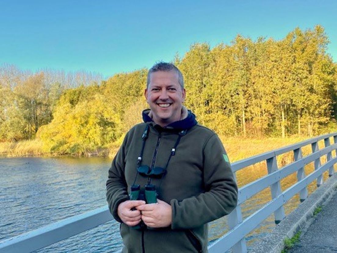Harm Blom, boswachter Staatsbosbeheer in de Biesbosch in de Elzen