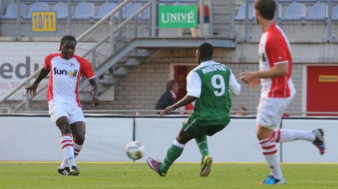 Kelvin Maynard is belangrijk voor FC Emmen