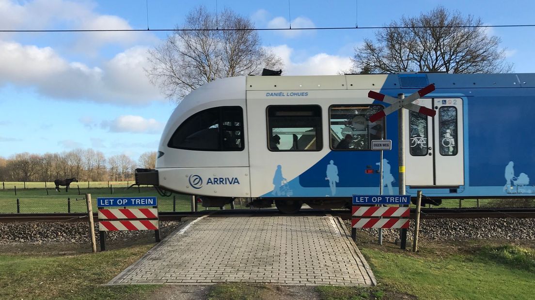In het weekend van 16 en 17 januari rijden er geen treinen tussen Zwolle en Dalfsen (Rechten: Serge Vinkenvleugel/RTV Drenthe)