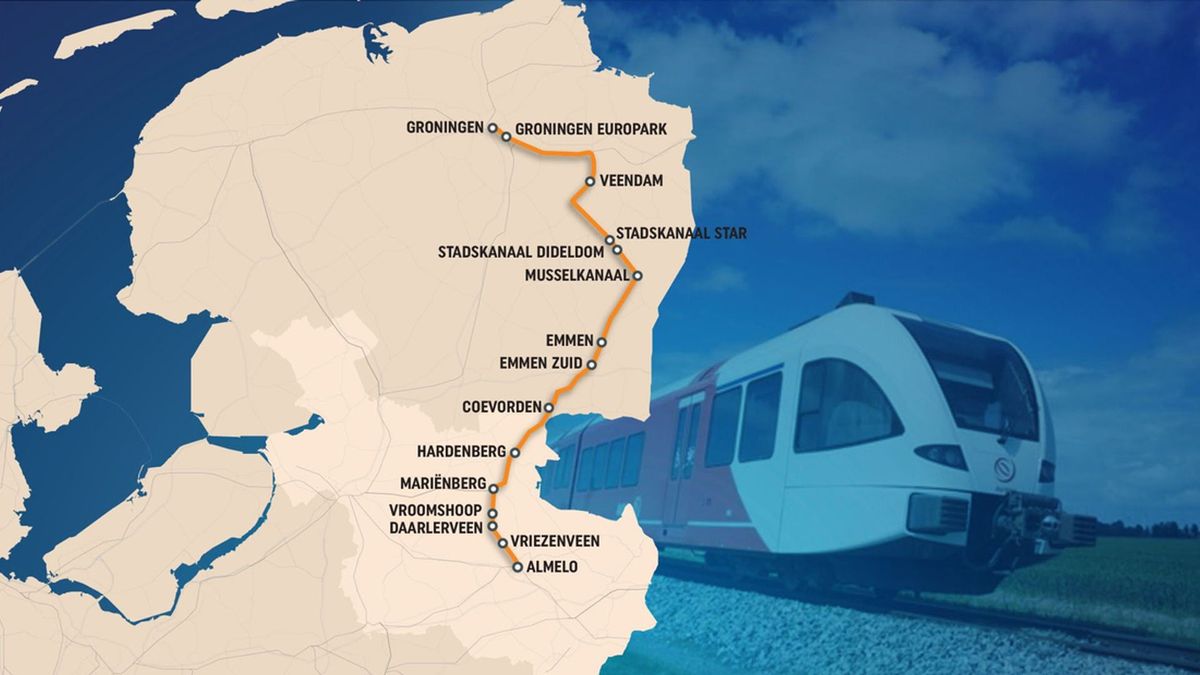 Komst Nedersaksenlijn stuk dichterbij dankzij tientallen miljoenen uit Drenthe