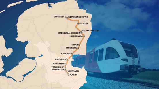 Komst Nedersaksenlijn stuk dichterbij dankzij tientallen miljoenen uit Drenthe Nieuws