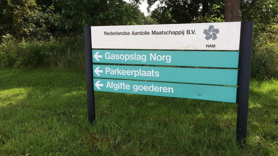 De schades zijn ontstaan door de gasopslag in Langelo (Rechten: RTV Drenthe/Jeroen Kelderman)
