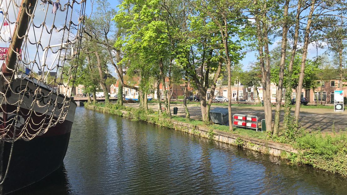 Bleekerseiland is een schiereilandje in de binnenstad (Rechten: Serge Vinkenvleugel/RTV Drenthe)