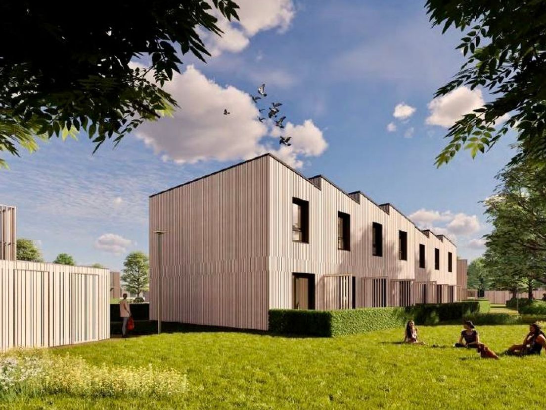 De flexwoningen die de gemeente wil bouwen