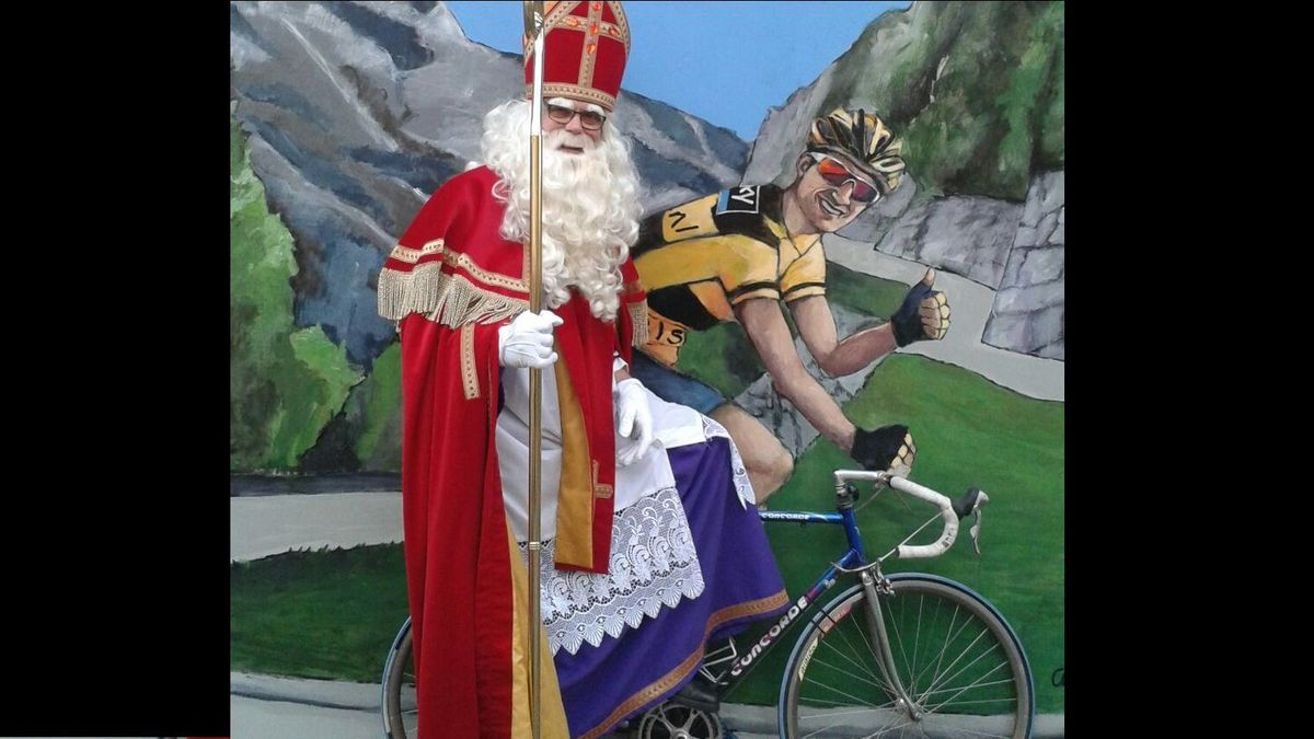 Sinterklaas zwaait Wout Poels uit in Blitterswijck