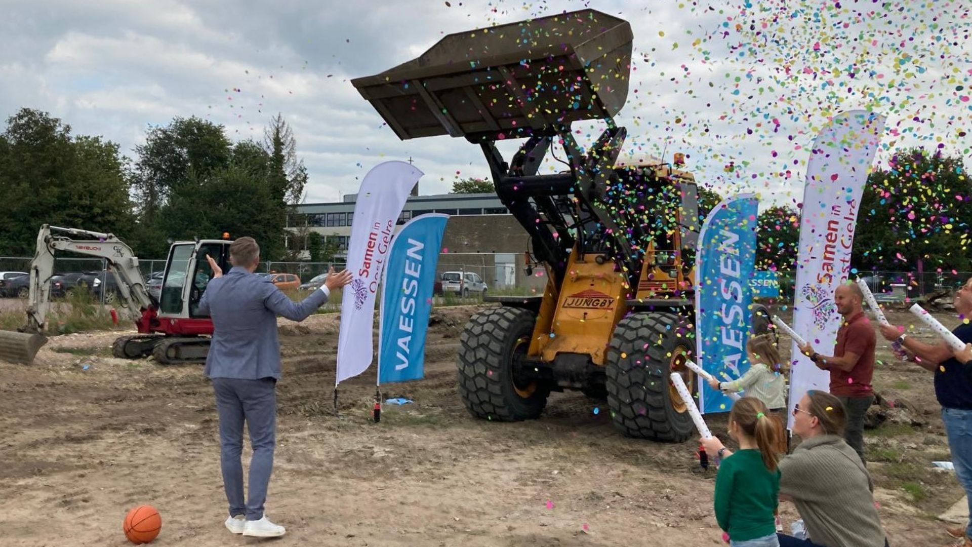 De bouw van de nieuwe sporthal in Groenlo kan beginnen