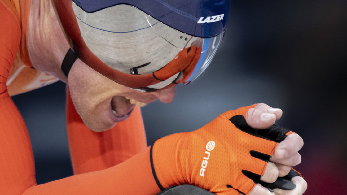Zilver voor Tristan Bangma op één kilometer op WK in Apeldoorn