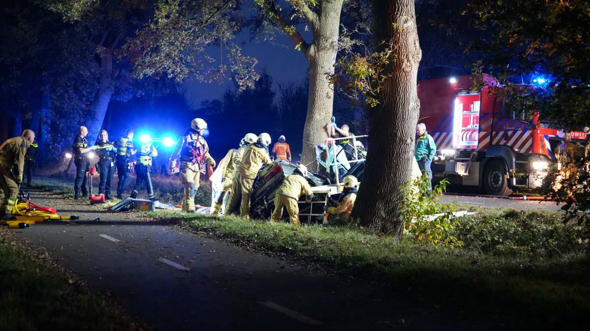 Automobilist (62) overleden na eenzijdig ongeluk in Pesse