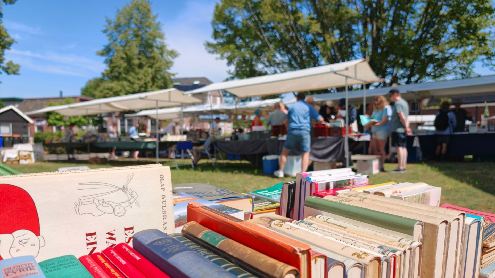 Internationale Augustusboekenmarkt strijkt neer bij Koppelkerk in Bredevoort.