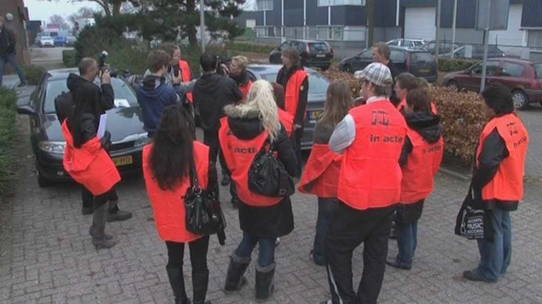 Vriendelijke aktie bij Frion Zorg in Zwolle